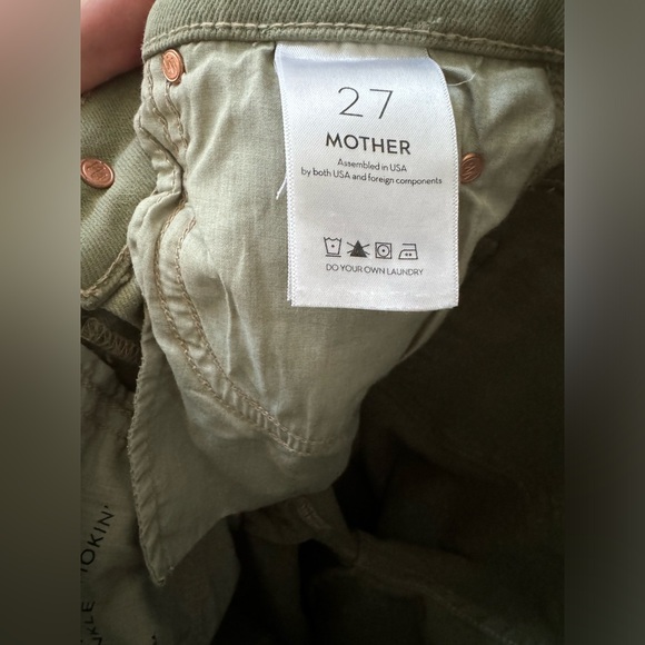 Mother Smokin Double Ankle High Rise Jeans - Picture 9 of 13